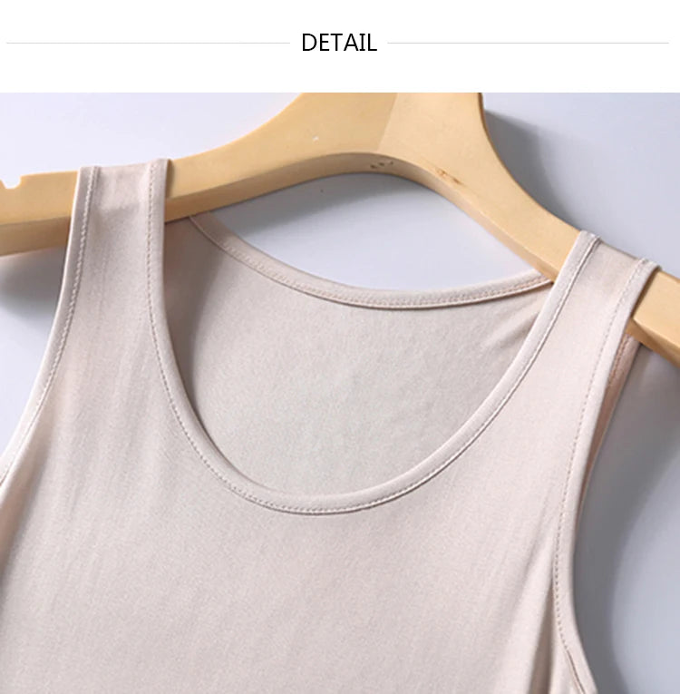 50% Natural silk sleepwear women nightgown sleeping dress pijamas ladies underdress long home wear loose plus size sleeveless