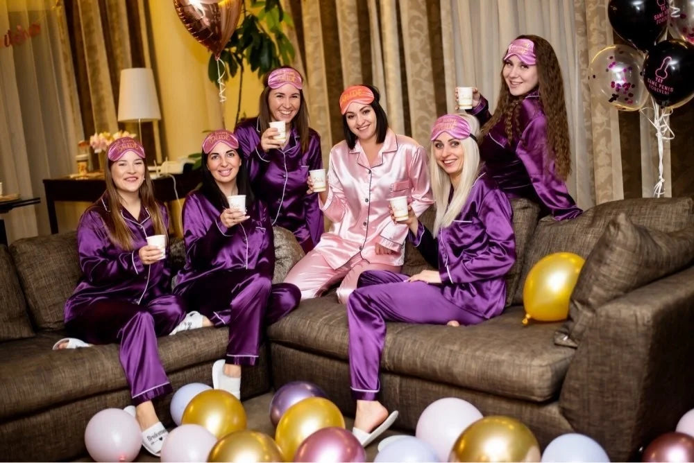 Pajamas Sets for Women 2025 Sexy Silk Women Pijama Sets Sleepwear Long-sleeve Cardigan Set Female Ice Silk Pyjamas Home Clothing