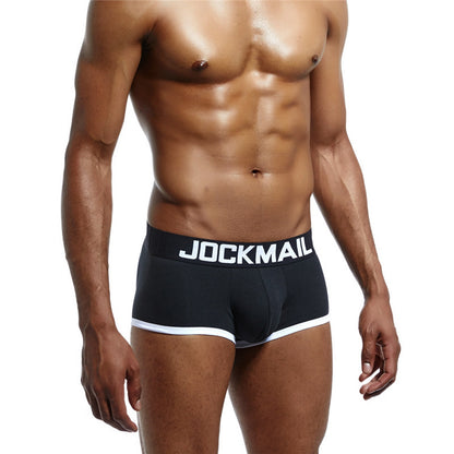 Brand Mens Underwear Boxer Trunks Gay Penis Pouch cueca boxer calzoncillos hombre Man Boxer Shorts Sleepwear panties
