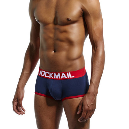 Brand Mens Underwear Boxer Trunks Gay Penis Pouch cueca boxer calzoncillos hombre Man Boxer Shorts Sleepwear panties