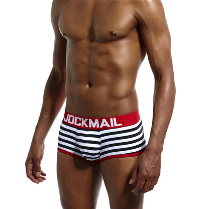 Brand Mens Underwear Boxer Trunks Gay Penis Pouch cueca boxer calzoncillos hombre Man Boxer Shorts Sleepwear panties